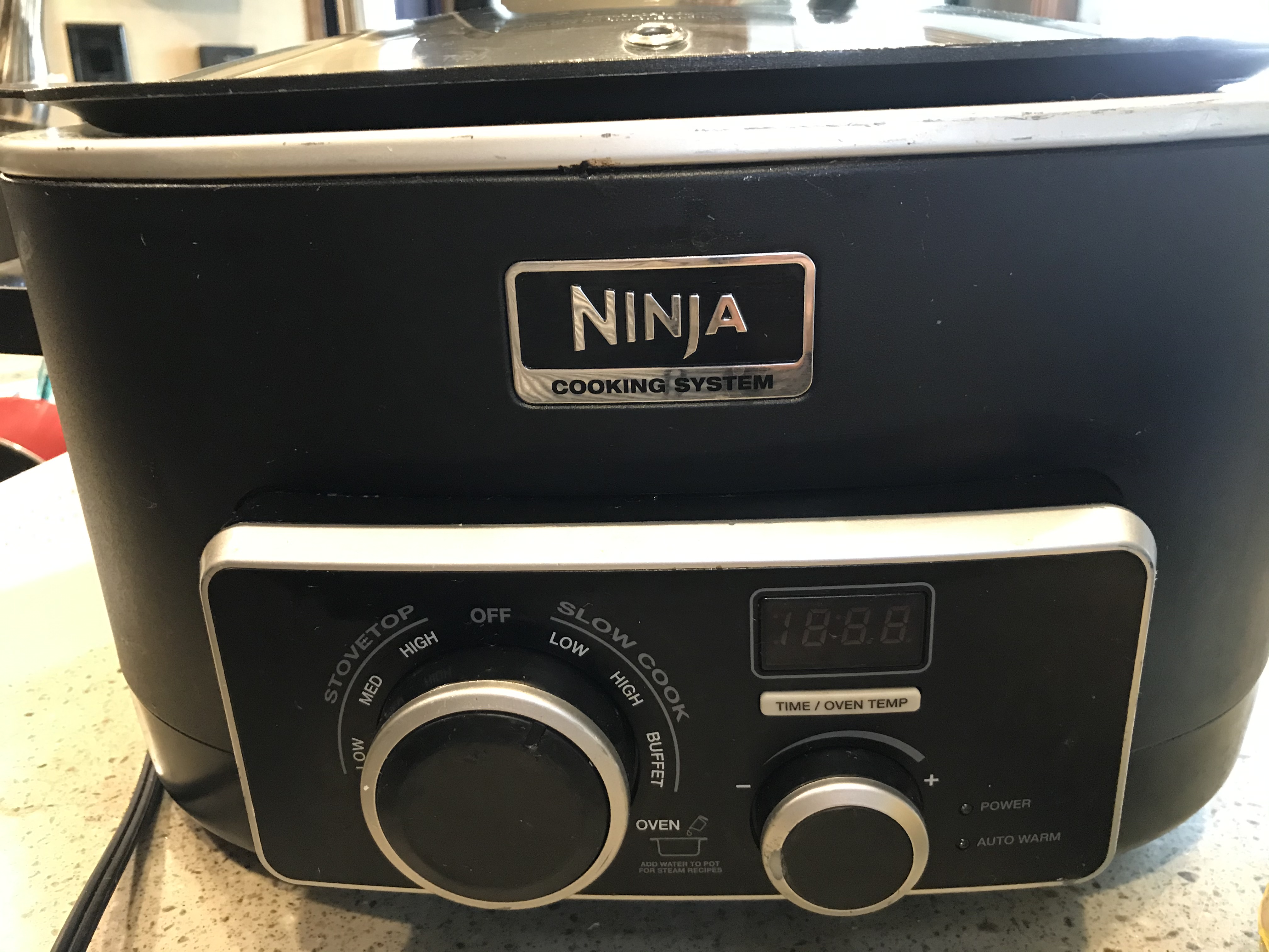 front of ninja crock pot